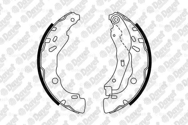 BOSCH 0986487771 Arka Fren Balatasi (Pabuclu) P208 I-Ii 2012> P301 2012> Ds3 2013> C3 C4 2013> C-Elysee 2012> (203mmx39mm)